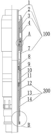 井下双管滑动自封工具的制作方法