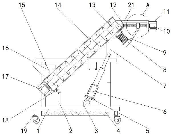 一种建筑工程用原料提升设备的制作方法