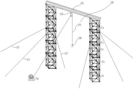适用于安装大跨度高空钢结构的吊装设备的制作方法