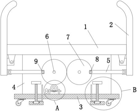 一种建筑施工用钢筋存放固定装置的制作方法