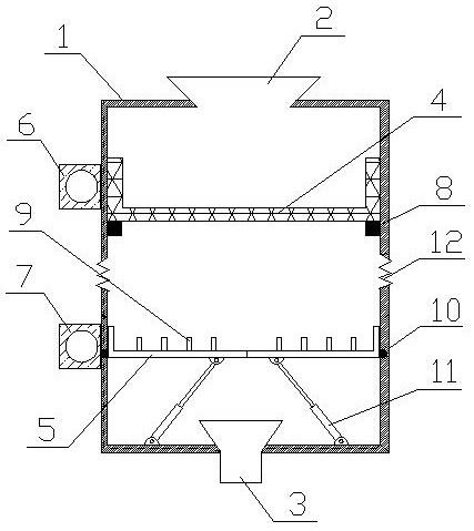 塑料色母粒储料桶的制作方法