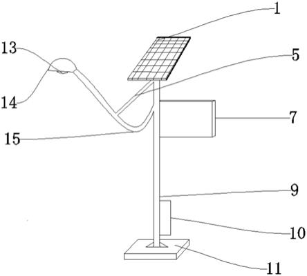 一种防水型太阳能路灯的制作方法