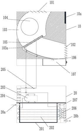 一种分体式厨房空调系统的制作方法