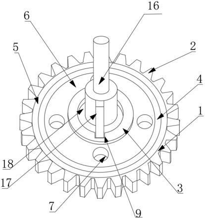 粉末冶金齿轮轴的制作方法