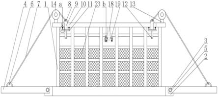 一种建筑工程用升降防护装置的制作方法