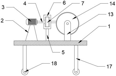 一种输配电带电作业盘绳机的制作方法