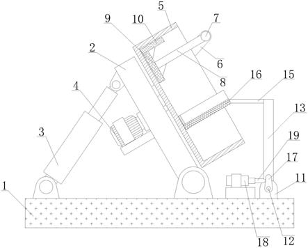 一种新型炼钢原材料加工用圆盘成球机的制作方法