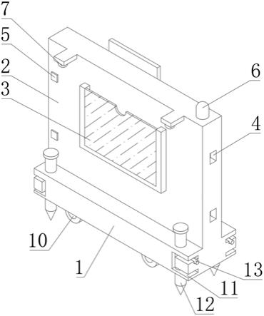 一种房屋建筑工程施工用警示装置的制作方法