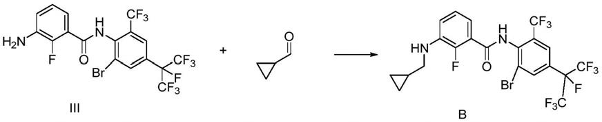 一种N-环丙甲基苯胺类化合物的制备方法与流程