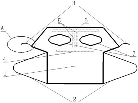 一种一次性防护面罩的制作方法