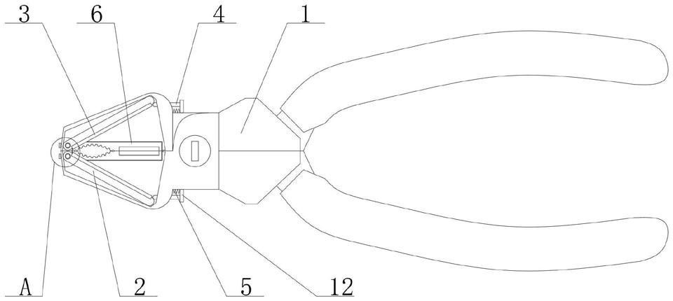 一种防锈的省力钢丝钳的制作方法