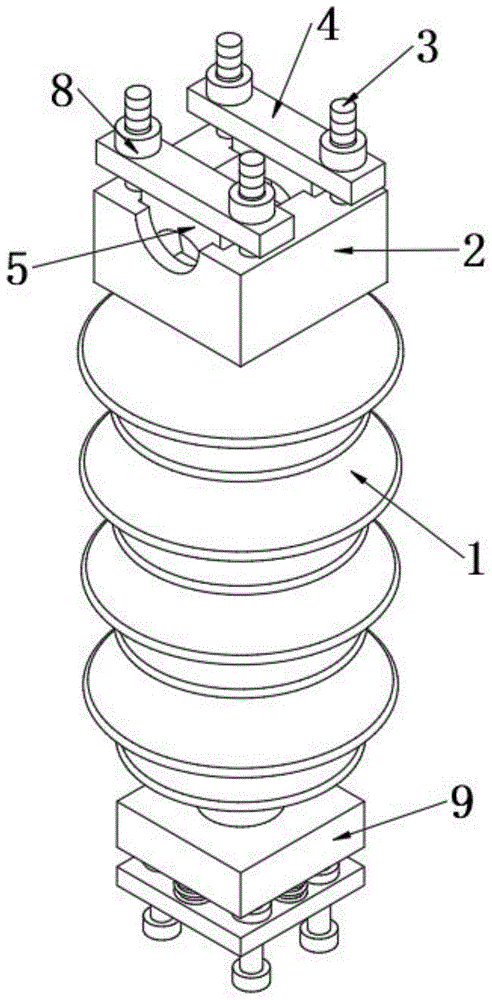 一种环氧树脂与绝缘棒连接作为芯体的柱式绝缘子的制作方法