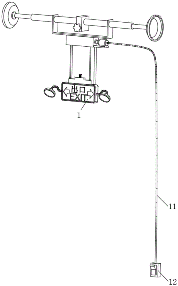 一种便于拆卸的吊顶式消防应急标志灯具的制作方法