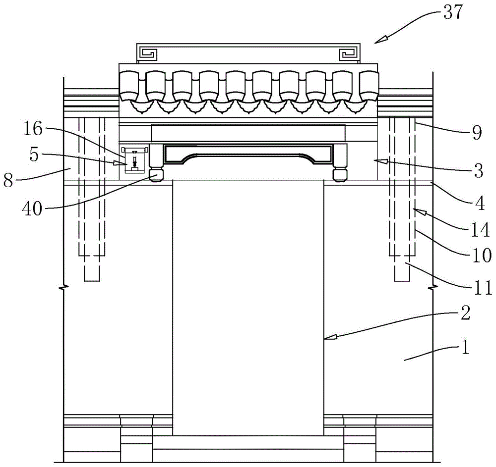 一种古建筑门头结构的制作方法