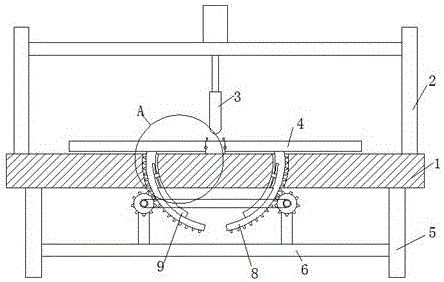 一种用于欧米伽折叠的辅助折叠装置的制作方法