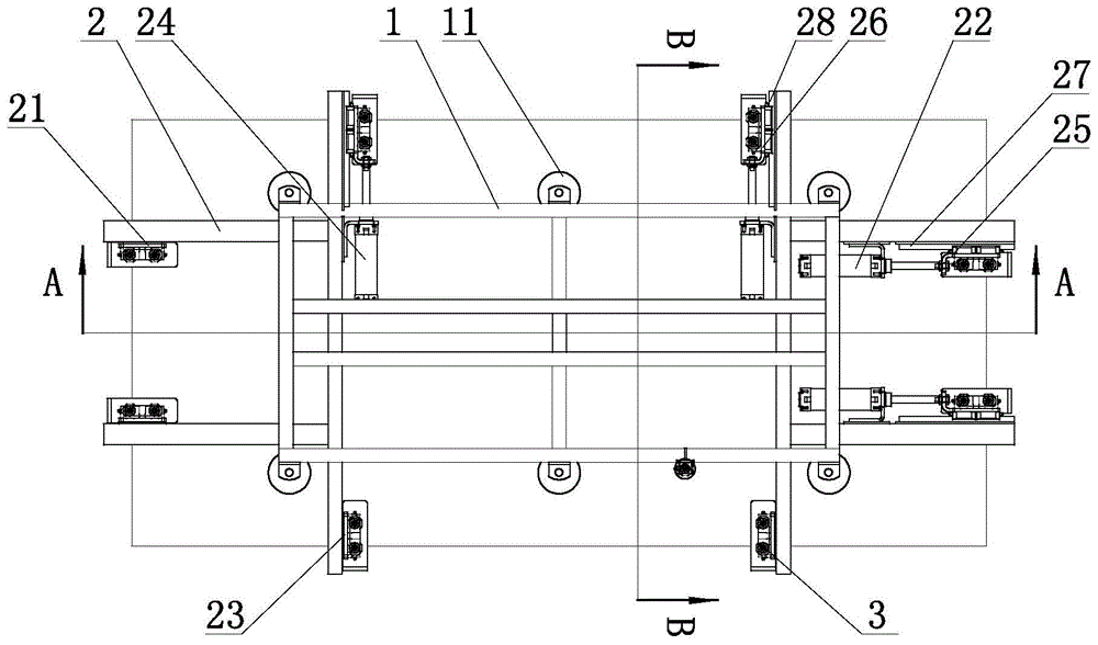 一种热压机移载式压板对正取板装置的制作方法