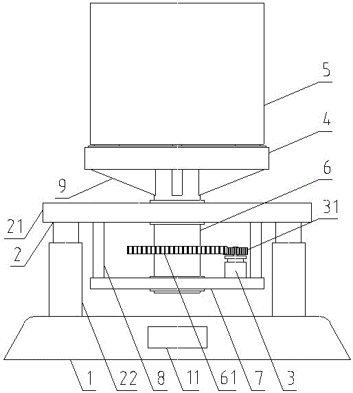 一种工艺品展示架的制作方法