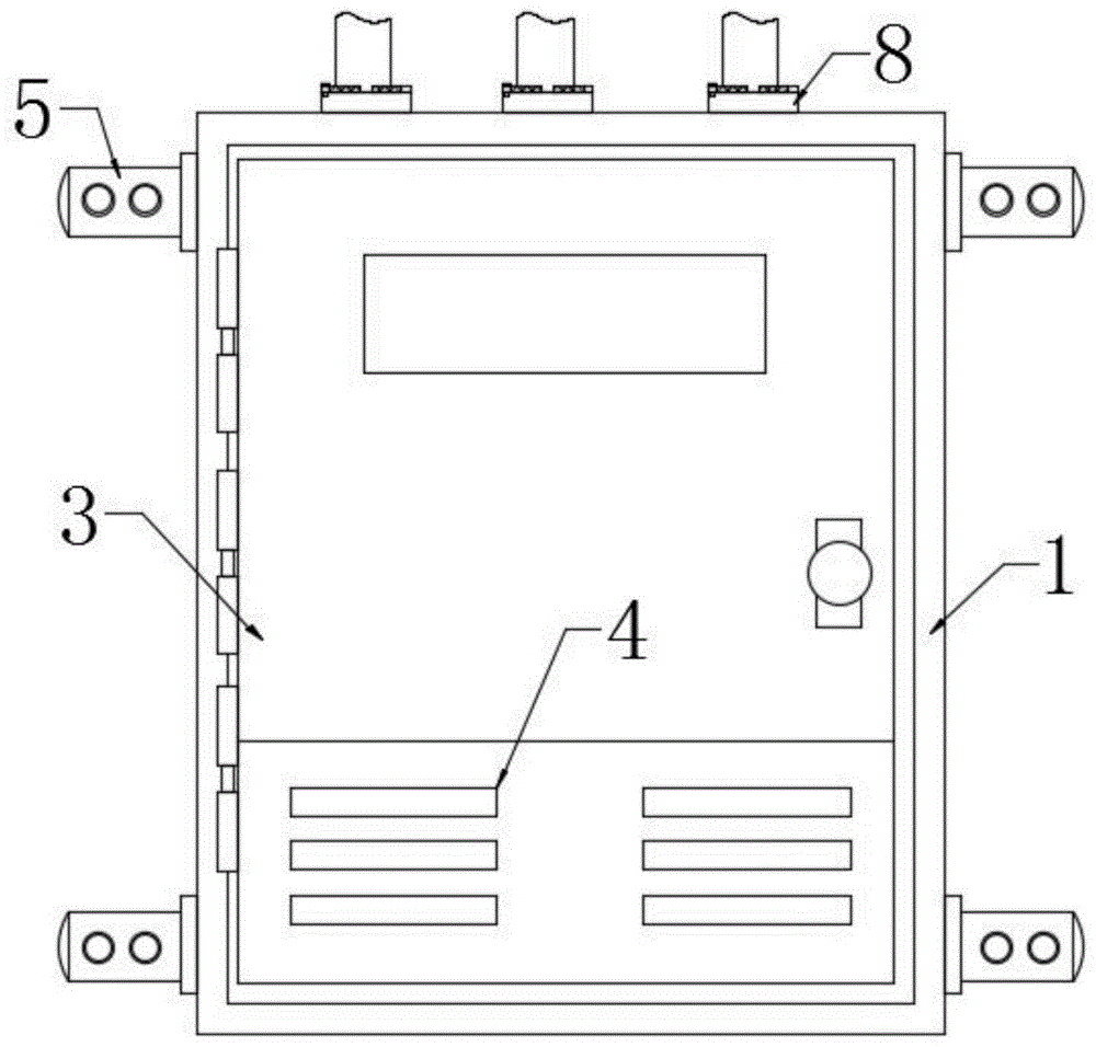 一种配电柜进出线密封结构的制作方法