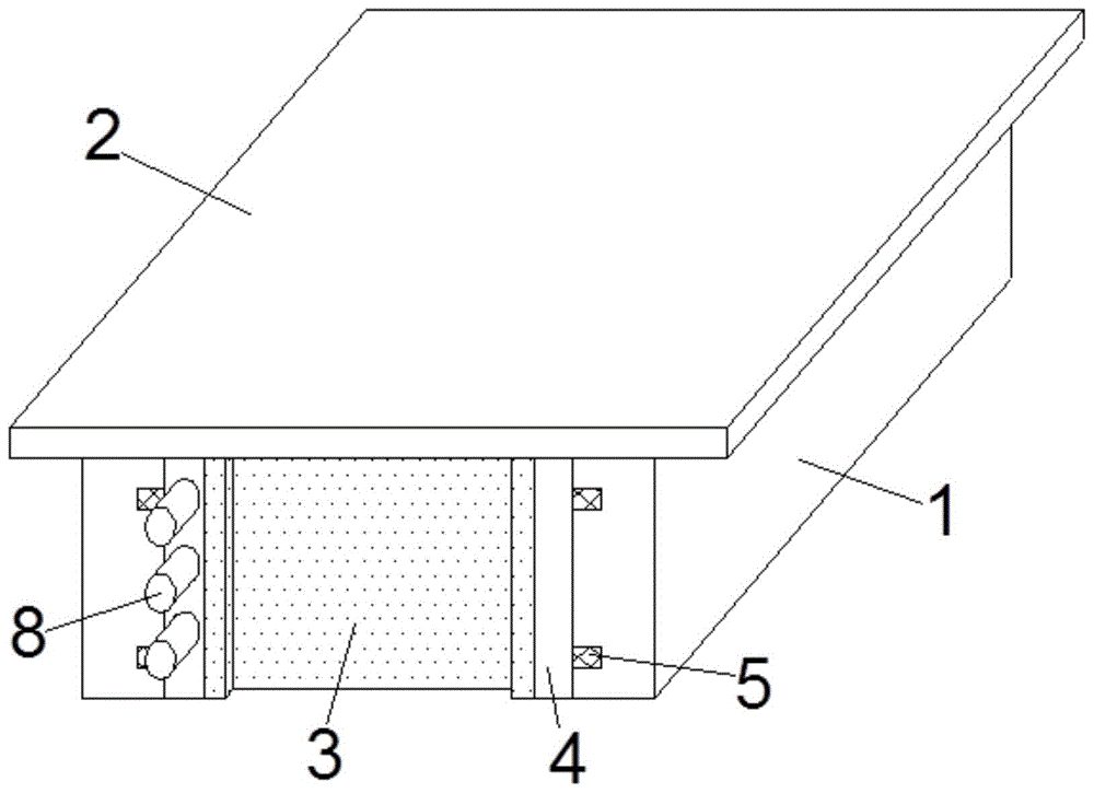 变压器门型支架隔音棉装置的制作方法