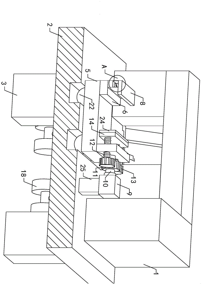 一种安全可靠的母线加工机的制作方法