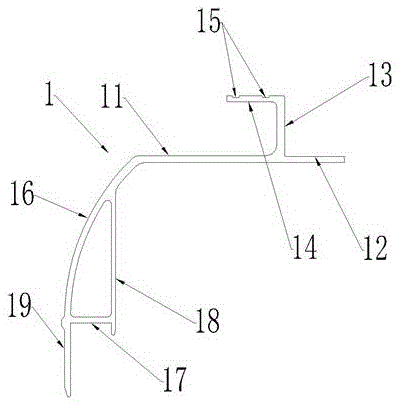 一种轻量化厢体的上边梁及其应用的厢体连接结构的制作方法