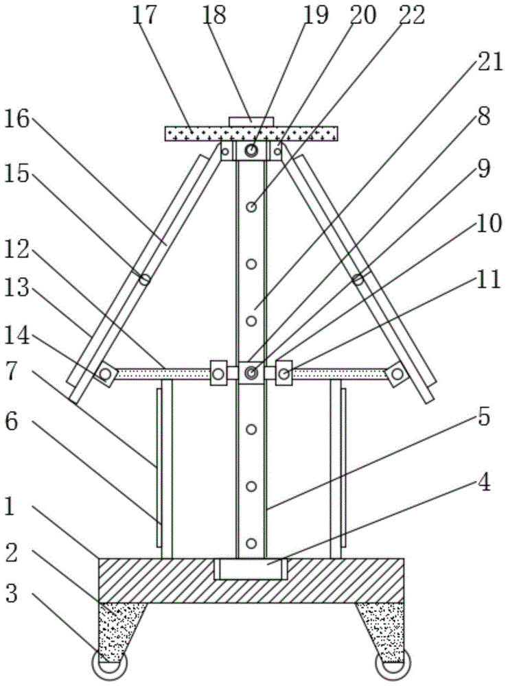 一种建筑工程施工用的进度管理展示装置的制作方法