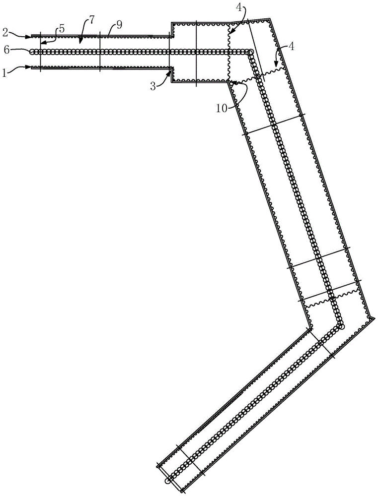 双排钢板桩防渗墙围堰和双排钢板桩防渗墙围堰施工方法与流程