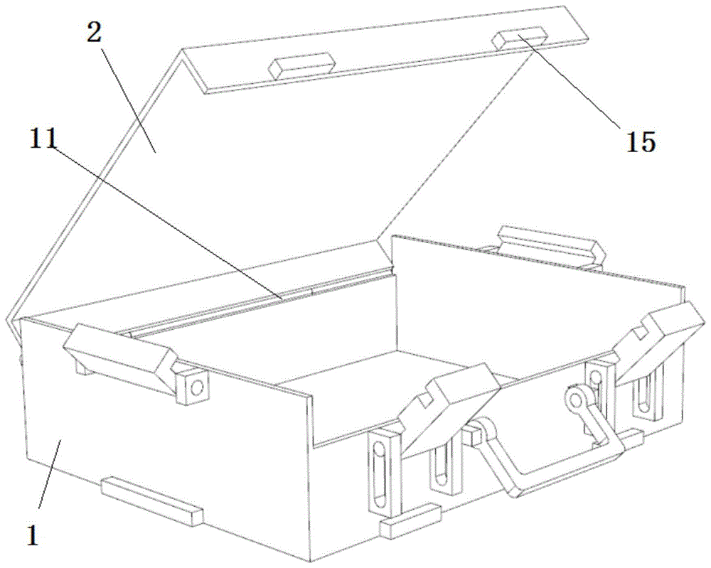 一种便携模块化拼装的工具箱的制作方法