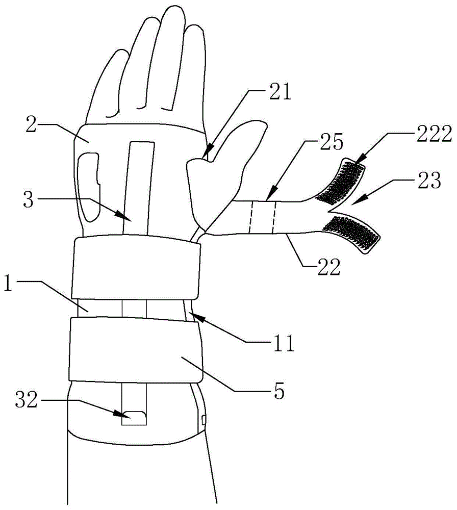 一种掌腕固定装置的制作方法