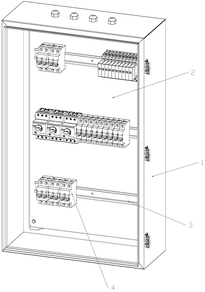 一种具有分线组件的控制柜的制作方法