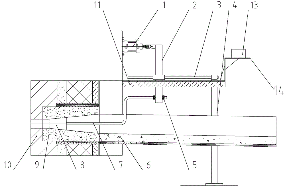 一种熔炼炉或保温炉的恒流量控制堵口结构的制作方法