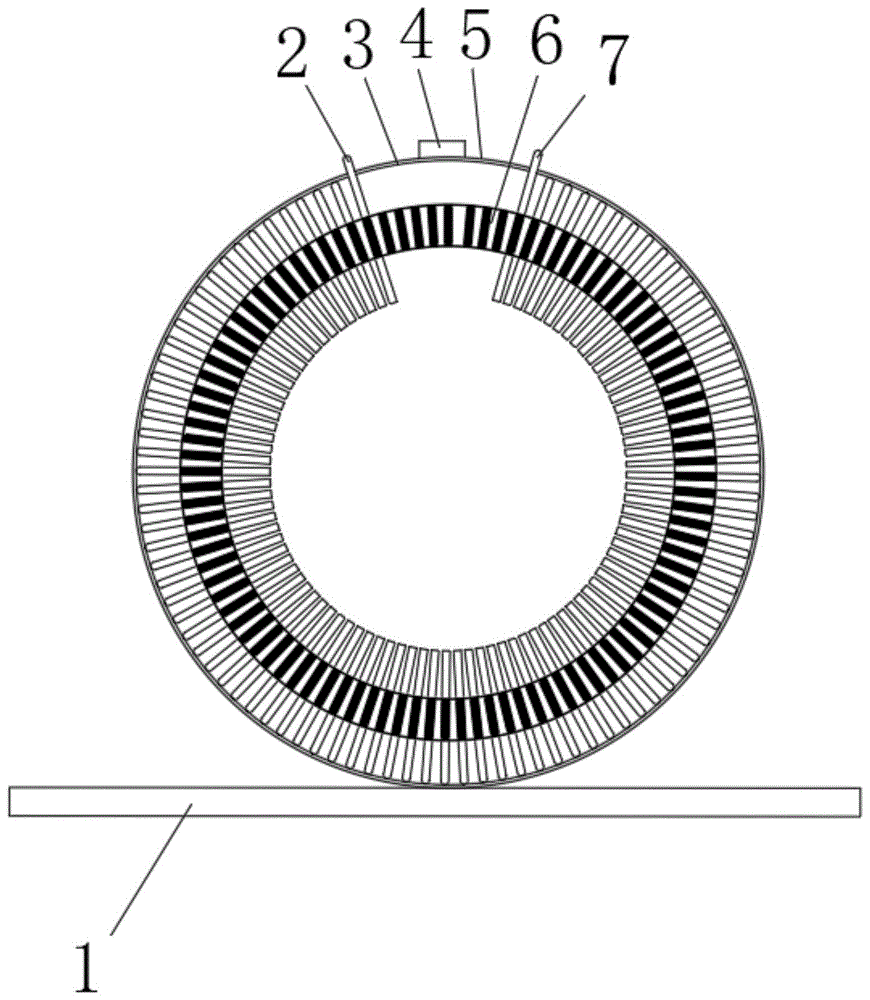一种磁环立绕装置的制作方法