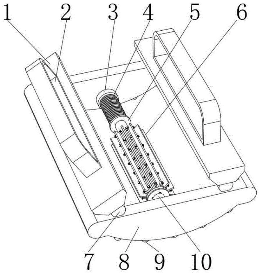 一种3D打印设备用灰尘残屑清理装置的制作方法