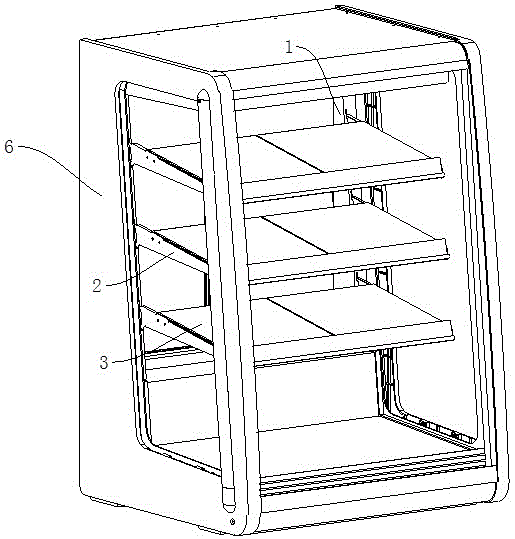 一种可调网架及展示柜的制作方法