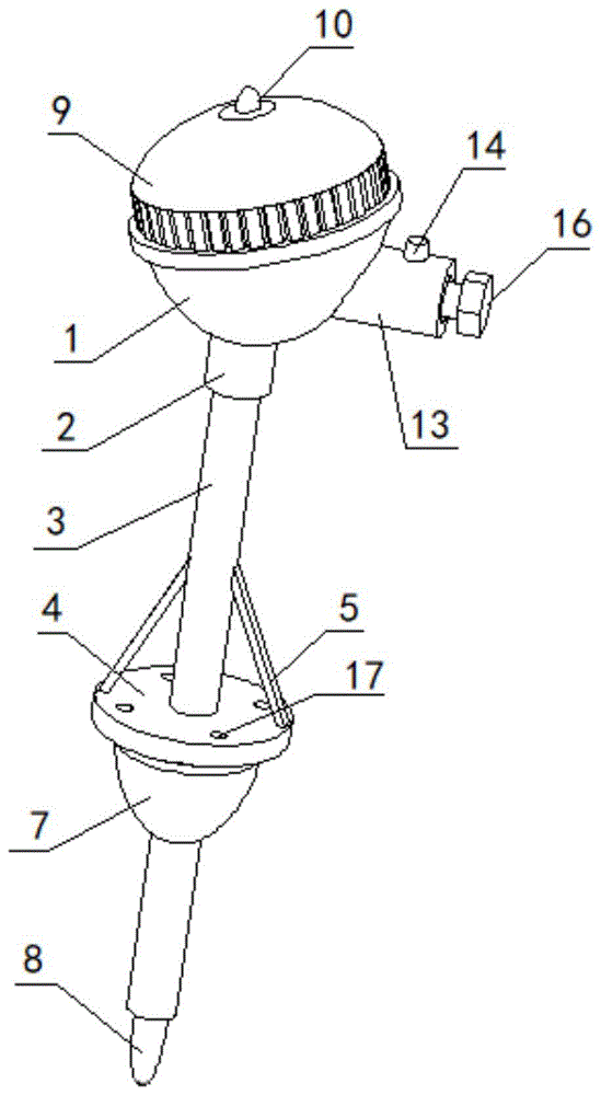 吹气式热电偶的制作方法