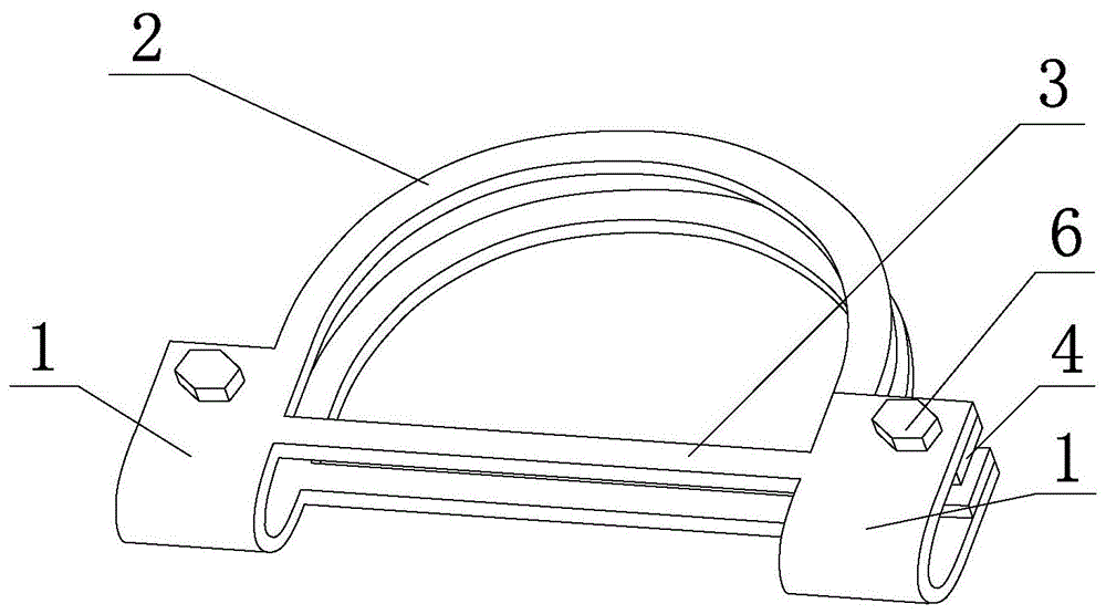 一种电缆固定夹的制作方法