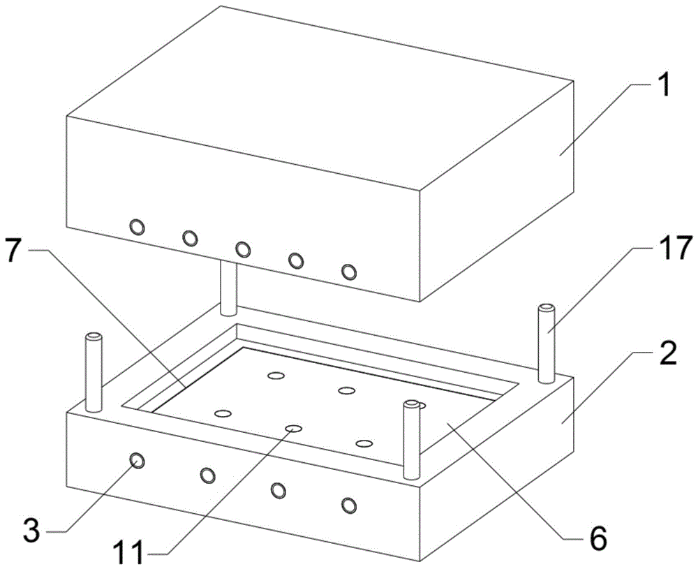 一种碳纤维复合板成型模具的制作方法