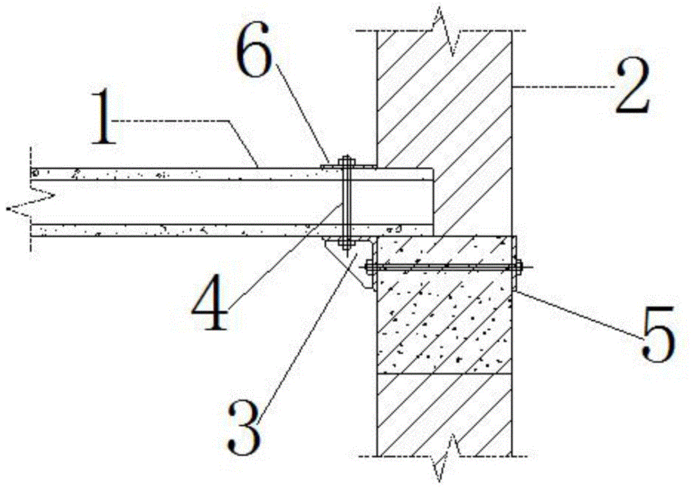 一种预制楼板的装配式组合加固结构的制作方法