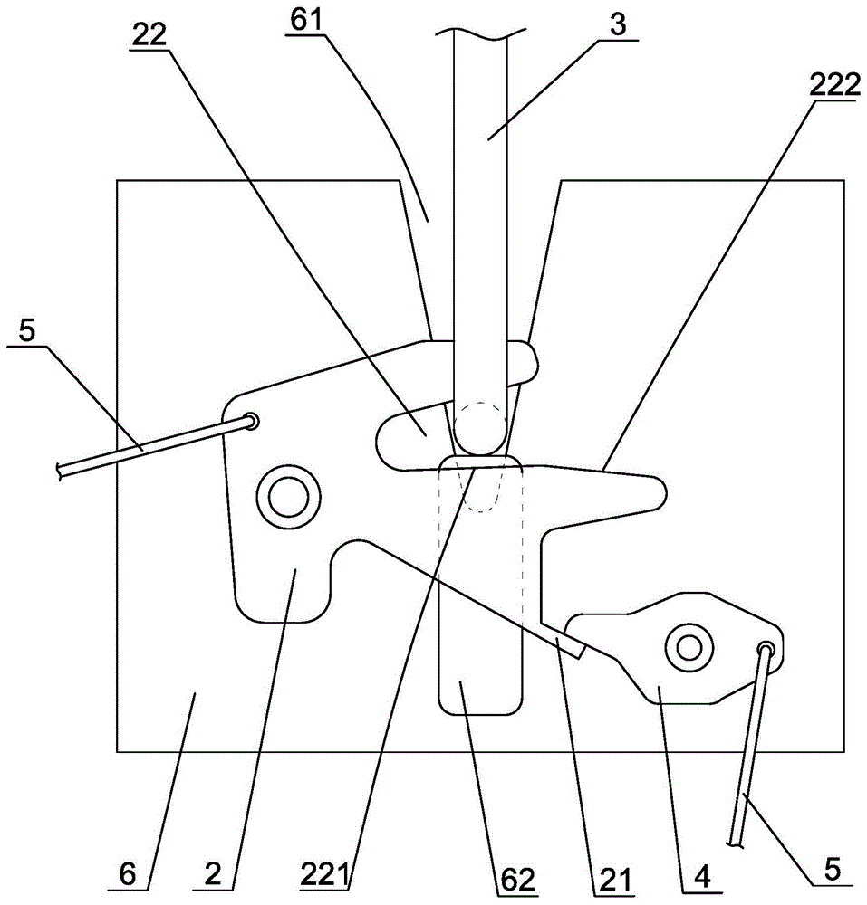 一种机盖锁的制作方法