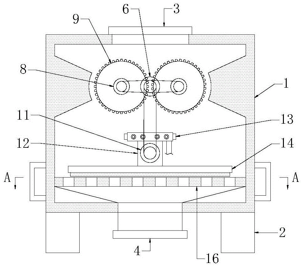 一种处理固体废弃物用粉碎装置的制作方法