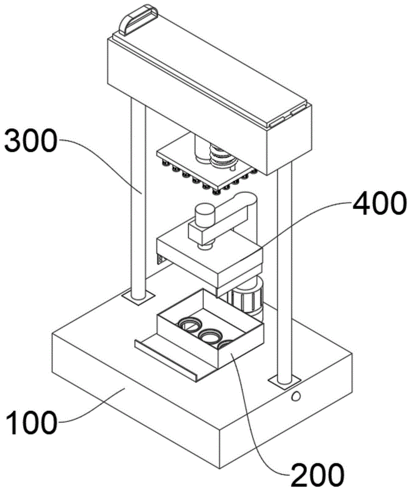 一种拼接组合式的磁芯生产用叠片装置的制作方法