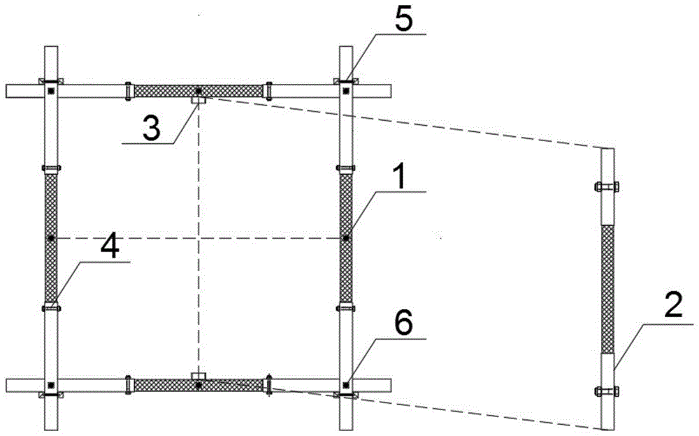 一种可伸缩式电梯井整体提升操作平台的制作方法