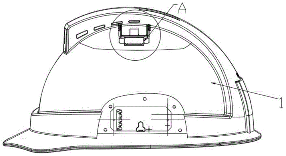 一种安全帽脱帽监测预警的装置的制作方法