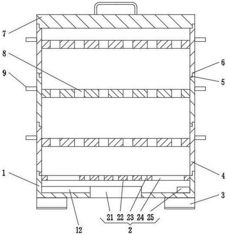 一种体检中心血液样品存放装置的制作方法