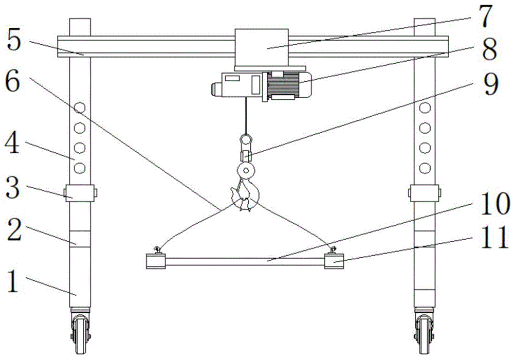 一种金属压型板吊装工具的制作方法