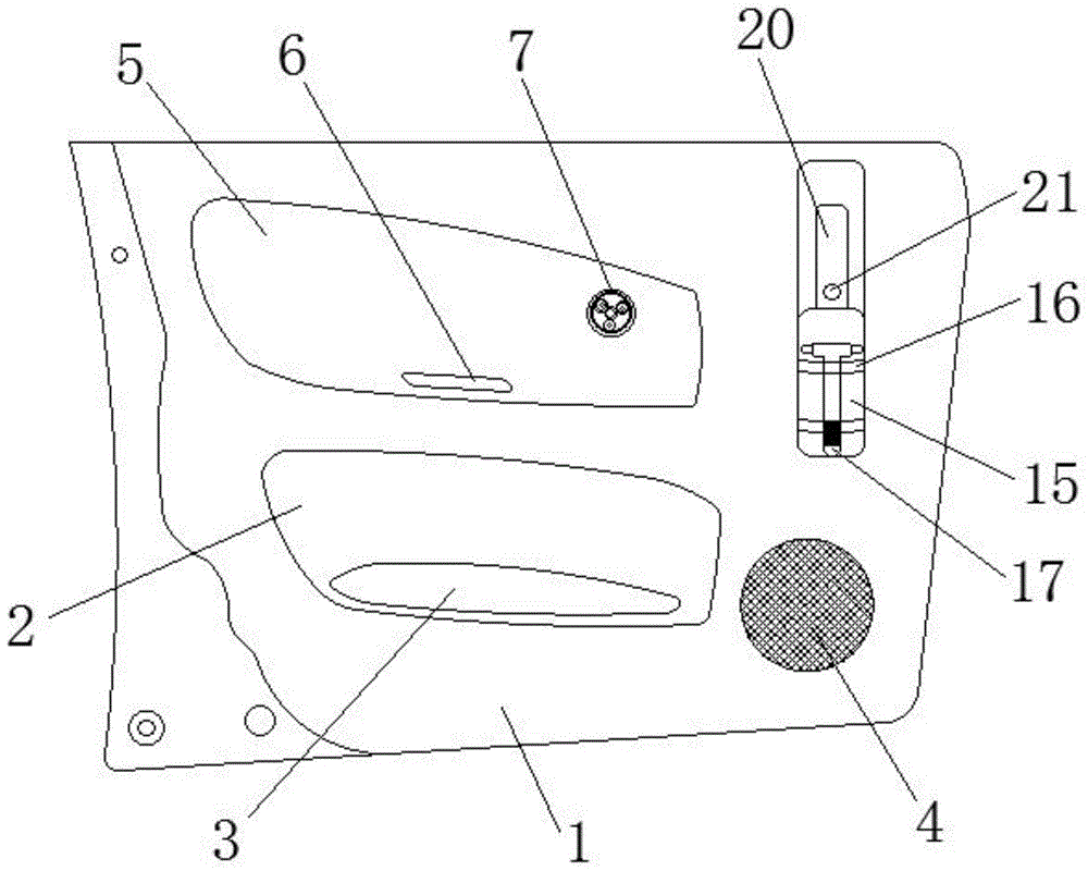 一种汽车前门内护板总成的制作方法