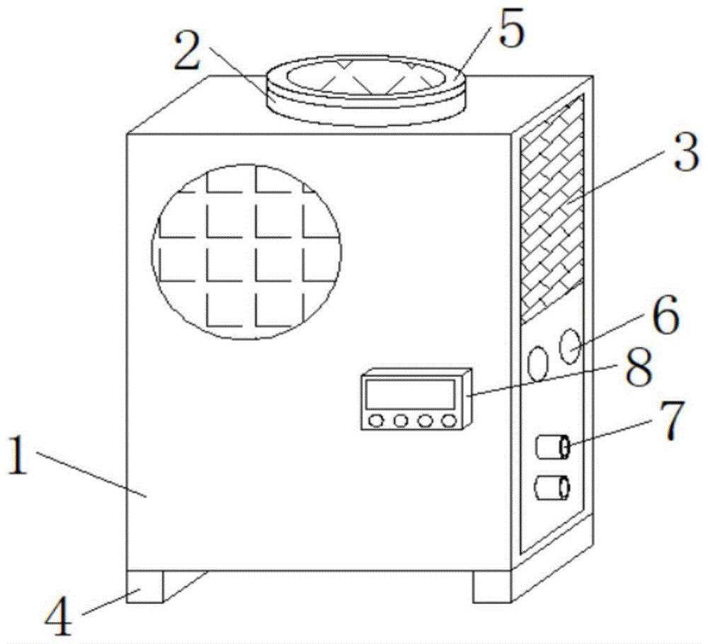 一种热泵空气源智能热水器的制作方法