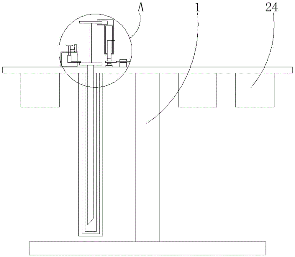 一种肉牛人工授精用工具放置架的制作方法