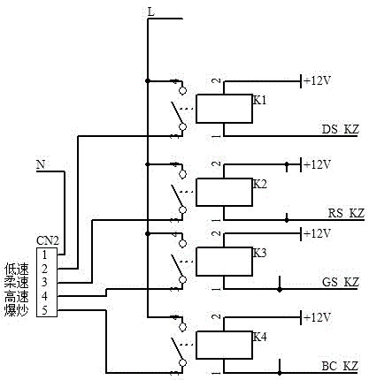 一种交流电机控制电路及油烟机的制作方法