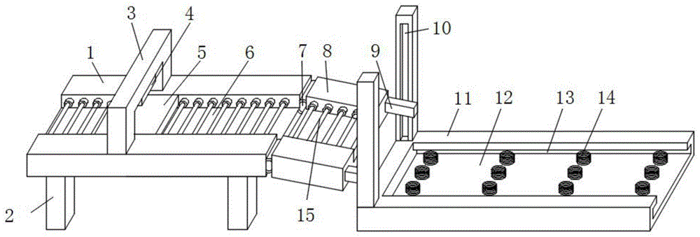 一种激光切割机床用自动卸料装置的制作方法